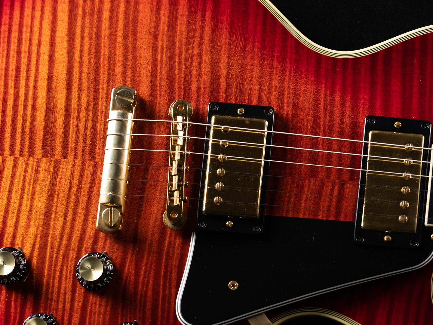ギター Gibson Les Paul Custom 2004 2004 Gibson Custom Shop Les Paul Custom Wine Red | Guitar Chimp